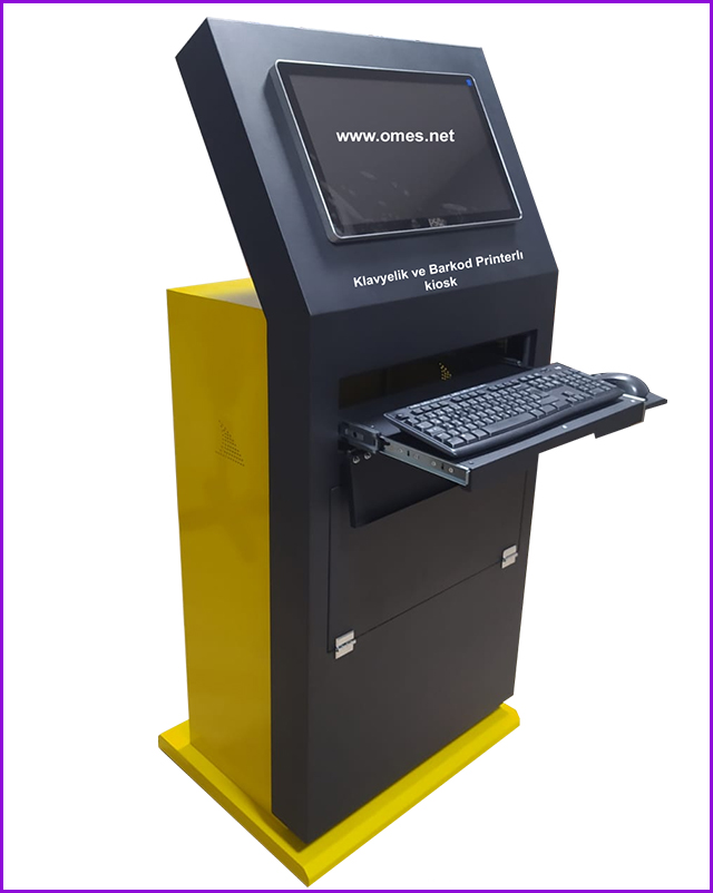 klavyeli kiosk